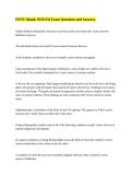 EENT Qbank NUR 634 Exam Questions and Answers&period;