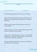 IMPROVED NYC TOUR FINAL PAPER EXAM QUESTIONS ACCURATE ANSWERS FULL&NewLine;SOLUTION