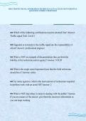 IMSA TRAFFIC SIGNAL SENIOR FIELD TECHNICIAN ACTUAL EXAM TEST PAPER FULL&NewLine;QUESTIONS CORRECT RESPONSES