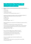BUL 5810 EXAM 1 REVIEW &lpar;CH 1-8&rpar; QUESTIONS WITH 100&percnt; CORRECT ANSWERS 2026 UPDATE&period;
