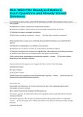 BUL 5810 FSU Woodyard Midterm Exam Questions and Already Solved Solutions&period;