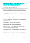 BUL 5810 - Woodyard - FSU - Exam 1 Questions and Answers 2026&period;
