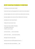 Bio 156 - Lecture Exam 1 &lpar;Combined&rpar; &vert;&vert; A&plus; Verified Already&period;
