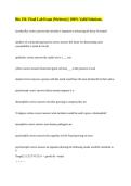 Bio 156- Final Lab Exam &lpar;Written&rpar; &vert;&vert; 100&percnt; Valid Solutions&period;