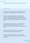 INCOSE FINAL PAPER EXAM QUESTIONS ACCURATE ANSWERS FULL SOLUTION