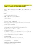 Bio 156 EXAM &num;1 &lpar;Recent exam&rpar; Fully solved & updated 2026 Most COMPLETE &lpar;2026&rpar; &lpar;Latest Update 2026&rpar; UPDATE&excl;&excl;
