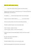 BIO 156 &vert;&vert; with Errorless Answers&period;