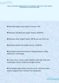 INDIANA FOR HIRE ENDORSEMENT EXAM CERTIFICATION EVALUATION TESTED&NewLine;QUESTIONS FULL SOLUTION GUIDE