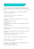 BUL5810- Exam &num;1 Woodyard Test Questions with Quality Answers&period;