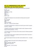 CSE 1321 COMPREHENSIVE EXAM 2026&period;pdf