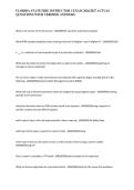 FLORIDA STATE FIRE INSTRUCTOR 3 EXAM 2026&sol;2027 ACTUAL QUESTIONS WITH VERIFIED ANSWERS&period;&NewLine;