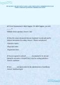 INP 402 EPICCARE INPATIENT CLINICAL DOCUMENTATION COMPREHENSIVE EXAM SCRIPT COMPLETE QUESTIONS VERIFIED SOLUTIONS&period;pdf&NewLine;&NewLine;