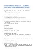 Child Welfare Pre-Service Training Questions with Correct Answers 2026 &vert; Latest Verified Answers &vert; Child Protective Services &lpar;CPS&rpar; Study Guide &vert; Grade A&plus; Exam Prep