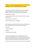 NURS 345 Exam Questions and Answers &vert; CSUF &vert; Verified Study Guide &vert; Latest 2025 Edition &vert; Comprehensive Nursing Review &vert; Graded A&plus;
