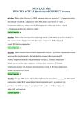 MGMT 3351 Ch 1&NewLine;UPDATED ACTUAL Questions and CORRECT Answers