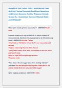 Hoag EKG Test &lpar;Latest 2026&rpar; &vert;&vert; Most Recent Exam &NewLine;2026&vert;2027 Actual Complete Real Exam Questions &NewLine;And Correct Answers &lpar;Verified Answers&rpar; Already &NewLine;Graded A&plus; &vert; Guaranteed Success&excl;&excl; Newest Exam &vert; &NewLine;Just Released&excl;&excl;