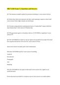 MKT 4310-Exam 3 &vert;&vert; Questions and Answers&period;