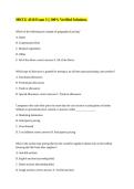 MKTG 4310 Exam 3 &vert;&vert; 100&percnt; Verified Solutions&period;