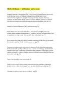 MKT 4310 Exam 1 &vert;&vert; All Solutions are Accurate&period;