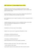 MKT 4310 Exam 1 &vert;&vert; Acknowledged Answers 100&percnt;&period;