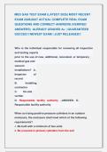 MED GAS TEST EXAM &lpar;LATEST 2026&rpar; MOST RECENT &NewLine;EXAM 2026&vert;2027 ACTUAL COMPLETE REAL EXAM &NewLine;QUESTIONS AND CORRECT ANSWERS &lpar;VERIFIED &NewLine;ANSWERS&rpar;  ALREADY GRADED A&plus; &vert; GUARANTEED &NewLine;SUCCES&excl;&excl; NEWEST EXAM &vert; JUST RELEASED&excl;&excl;