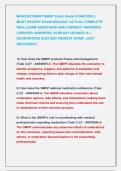 MHACBO QMHP&sol;QMHP Study Guide EXAM 2026 &vert;&vert; &NewLine;MOST RECENT EXAM 2026&vert;2027 ACTUAL COMPLETE &NewLine;REAL EXAM QUESTIONS AND CORRECT ANSWERS &NewLine;&lpar;VERIFIED ANSWERS&rpar; ALREADY GRADED A&plus; &vert; &NewLine;GUARANTEED SUCCES&excl;&excl; NEWEST EXAM &vert; JUST &NewLine;RELEASED&excl;&excl;