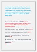 North Carolina Pest Certification Exam &lpar;set 1&rpar; Exam &NewLine;&lpar;Latest 2026&rpar; &vert;&vert; Most Recent Exam 2026&vert;2027 Actual &NewLine;Complete Real Exam Questions And Correct Answers &NewLine;&lpar;Verified Answers&rpar; Already Graded A&plus; &vert; Guaranteed &NewLine;Success&excl;&excl; Newest Exam &vert; Just Released&excl;&excl; STUDY