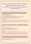 HESI RN Clinical Judgment Case Studies &vert; 7th Edition &vert; Comprehensive Practice Exam Questions & Rationales &vert; 200 Q&A for NCLEX Prep&NewLine;&NewLine;