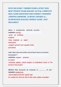 NUTR 280 exam1& 2 jmu &lpar;By professor Theimer&rpar;  Most Recent Exams 2026&vert;2027 