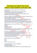 Ornamental and Turfgrass Pest Control Category 3 Exam Questions and Answers 2026
