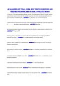 JB LEARNING EMT FINAL EXAM MOST TESTED QUESTIONS AND&NewLine;VERIFIED SOLUTIONS&sol;GET IT 100&percnt; ACCURATE&excl;&excl; 2026&excl;&excl; 