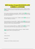 D557 Section 2 Exam QUESTIONS AND &NewLine;CORRECT ANSWERS