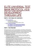 2026&sol;2027 ELITE Test Bank&colon; Development Through Life A Psychosocial Approach &lpar;13th Ed&rpar; by Newman & Newman &vert; 22&plus; S-Tier Clinical Synthesis Questions