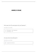 ANNEX D KAHOOTS QUIZ PRAC APP QUESTIONS AND VERIFIED ANSWERS