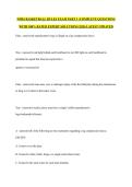 NFHS BASKETBALL RULES EXAM PART I  &vert;COMPLETE QUESTIONS WITH 100&percnt; RATED EXPERT SOLUTIONS &vert;2026 LATEST UPDATED