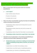 Certified Lactation Consultant Exam Questions & Correct Answers 2026&sol;2027 &vert; Latest Update &vert; Comprehensive Review &vert; Graded A&plus;