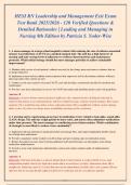 HESI RN Leadership and Management Exit Exam 2025&sol;2026 &vert; 120 Verified Questions with Rationales