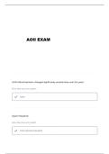 AOII STUDY GUIDE QUESTIONS AND VERIFIED ANSWERS&period;&period;
