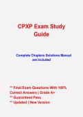 CPXP Exam Study Guide 2026&ndash;2027 &vert; Certified Patient Experience Professional Certification Prep & Review