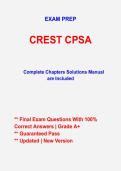 CREST CPSA Certification Exam Study Guide 2026&ndash;2027 &vert; Cybersecurity Penetration Testing Prep & Review