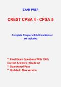 CREST CPSA v4 & CPSA v5 Exam Study Guide 2026&ndash;2027 &vert; Penetration Testing Certification Prep