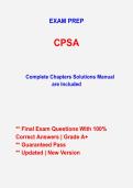 CREST CPSA Final Exam Study Guide 2026&ndash;2027 &vert; Certified Penetration Testing Associate Prep & Review