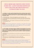 CIGNA MEDICARE CERTIFICATION STUDY GUIDE 2024&sol;2025&sol;2026 EDITION&colon; 190 ULTIMATE PREP QUESTIONS TO PASS