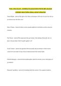 WGU C963 EXAM   &vert;COMPLETE QUESTIONS WITH 100&percnt; RATED EXPERT SOLUTIONS &vert;2026 LATEST UPDATED