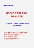 NCCCO Core Exam Practice Test 2026&ndash;2027 &vert; Crane Operator Certification Prep & Practice Questions