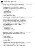 California Smog Inspector Level 2 Certification Exam EXAM STUDY GUIDE 2026&sol;2027 ACCURATE QUESTIONS WITH CORRECT DETAILED SOLUTIONS &vert;&vert; 100&percnt; GUARANTEED PASS NEWEST VERSION