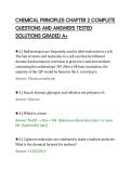 CHEMICAL PRINCIPLES CHAPTER 2 COMPLETE&NewLine;QUESTIONS AND ANSWERS TESTED&NewLine;SOLUTIONS GRADED A&plus;