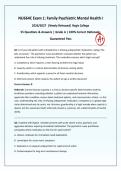 NU664C Exam 1&colon; Family Psychiatric Mental Health I 2026&sol;2027 &vert; Newly Released &vert; Actual Exam &vert; 55 Q&A with Rationales &vert; Regis College &vert; Guaranteed Pass - A&plus; Graded&NewLine;&NewLine;