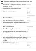Washington State Master Esthetician Written and Practical Test Preparation EXAM STUDY GUIDE 2026&sol;2027 ACCURATE QUESTIONS WITH CORRECT DETAILED SOLUTIONS &vert;&vert; 100&percnt; GUARANTEED PASS NEWEST VERSION