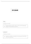 IC3 COMPUTER FUNDAMENTALS QUESTIONS AND VERIFIED ANSWERS&period;&period;